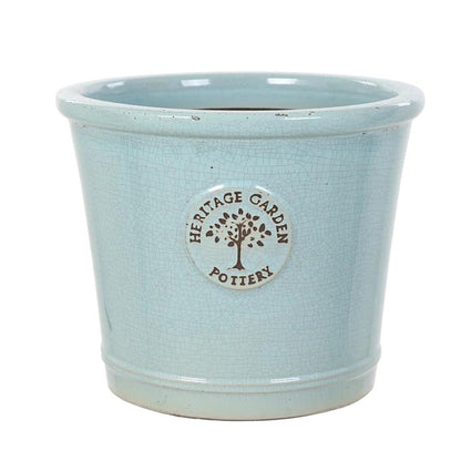 Edwardian Green Crackle Glaze Pot 26CM