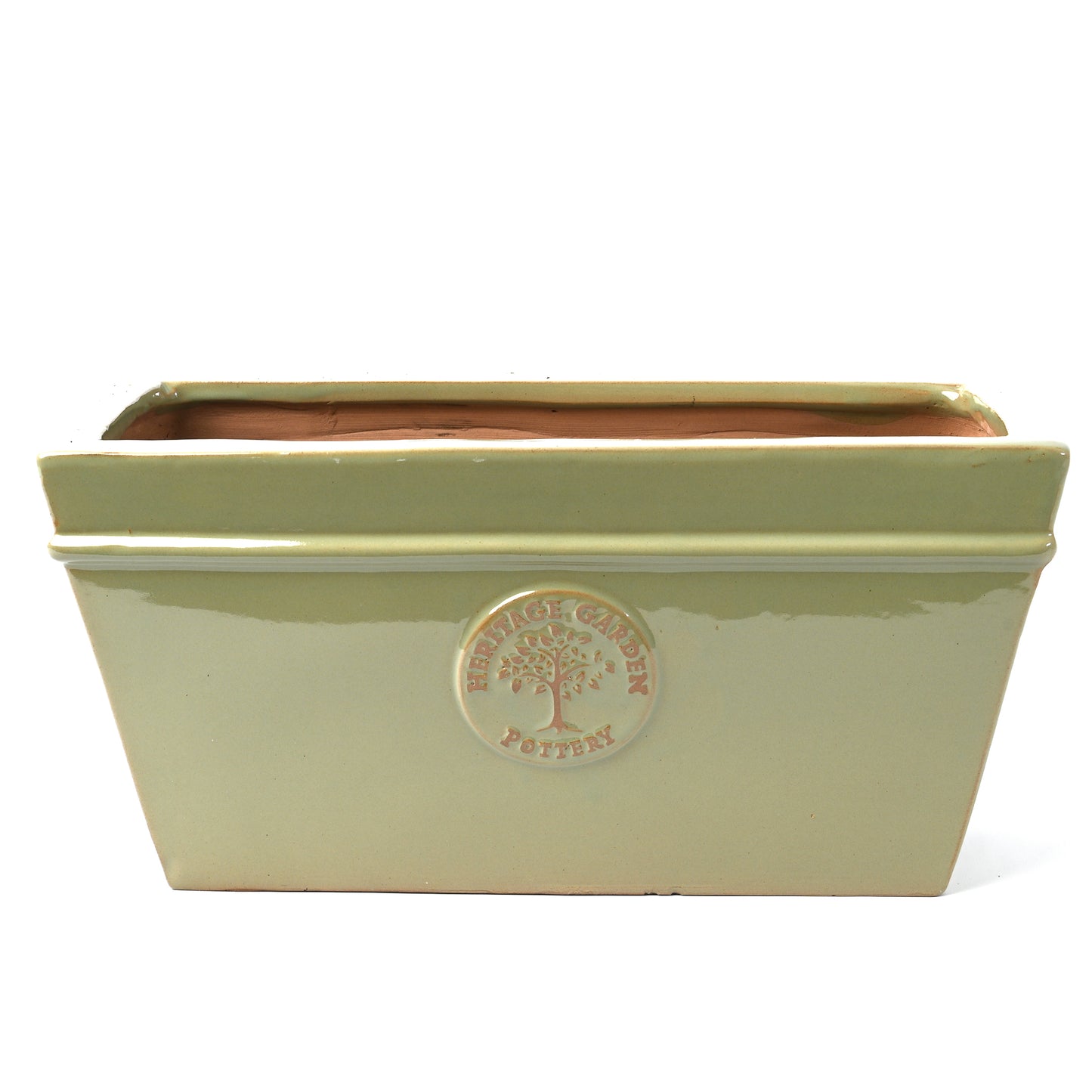 Green Edwardian Trough 45CM
