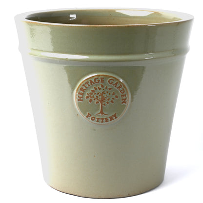 Extra Large Planter with garden pottery emblem
